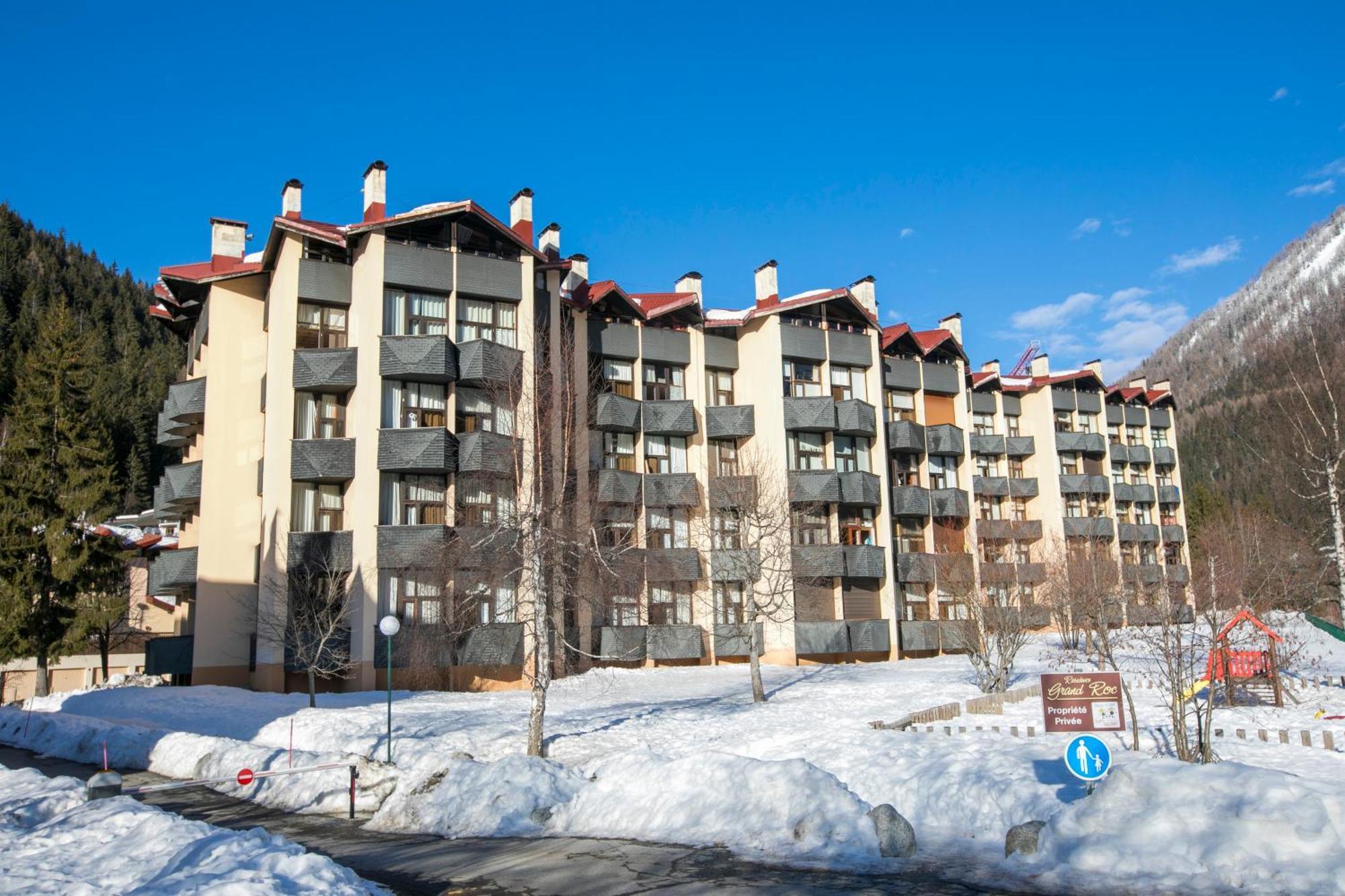 Residence Grand Roc - Campanules 122 - Happy Rentals Chamonix Bagian luar foto